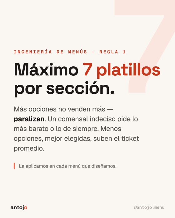 Publicación de Antojo en Instagram